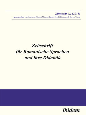 cover image of Zeitschrift für Romanische Sprachen und ihre Didaktik / Zeitschrift für Romanische Sprachen und ihre Didaktik
